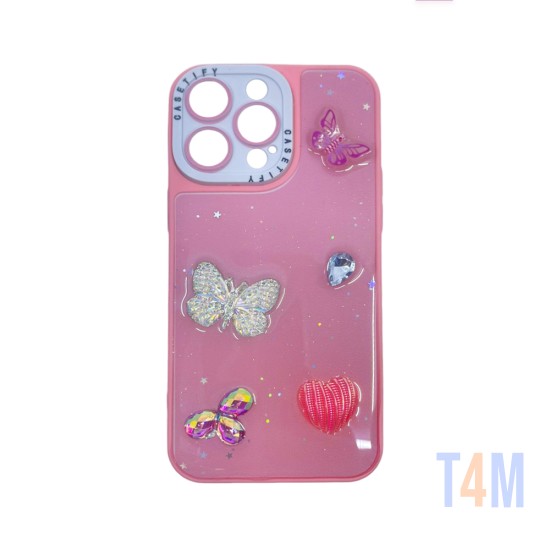 Designer Hard Case for Apple iPhone 14 Pro Pink